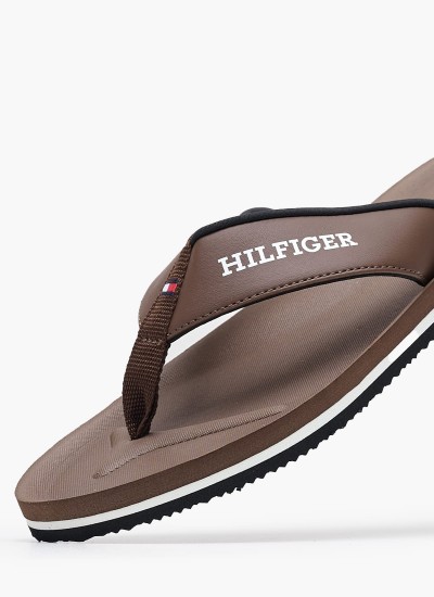 Γυναικείες Μπαλαρίνες Essential.Ballerina Μαύρο Δέρμα Tommy Hilfiger