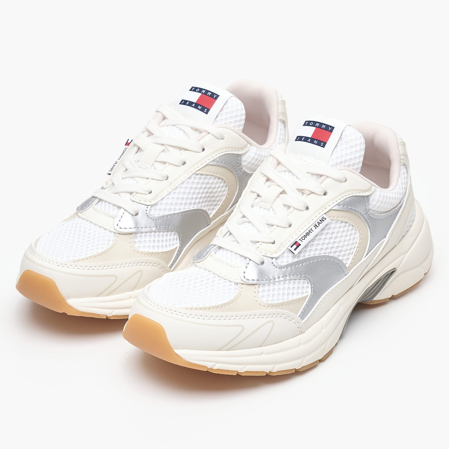Γυναικεία Παπούτσια Casual Coney.Metallic Μπεζ ECOleather-Ύφασμα Tommy Hilfiger Γυναικεία Παπούτσια Casual Coney.Metallic Μπεζ ECOleather-Ύφασμα Tommy Hilfiger