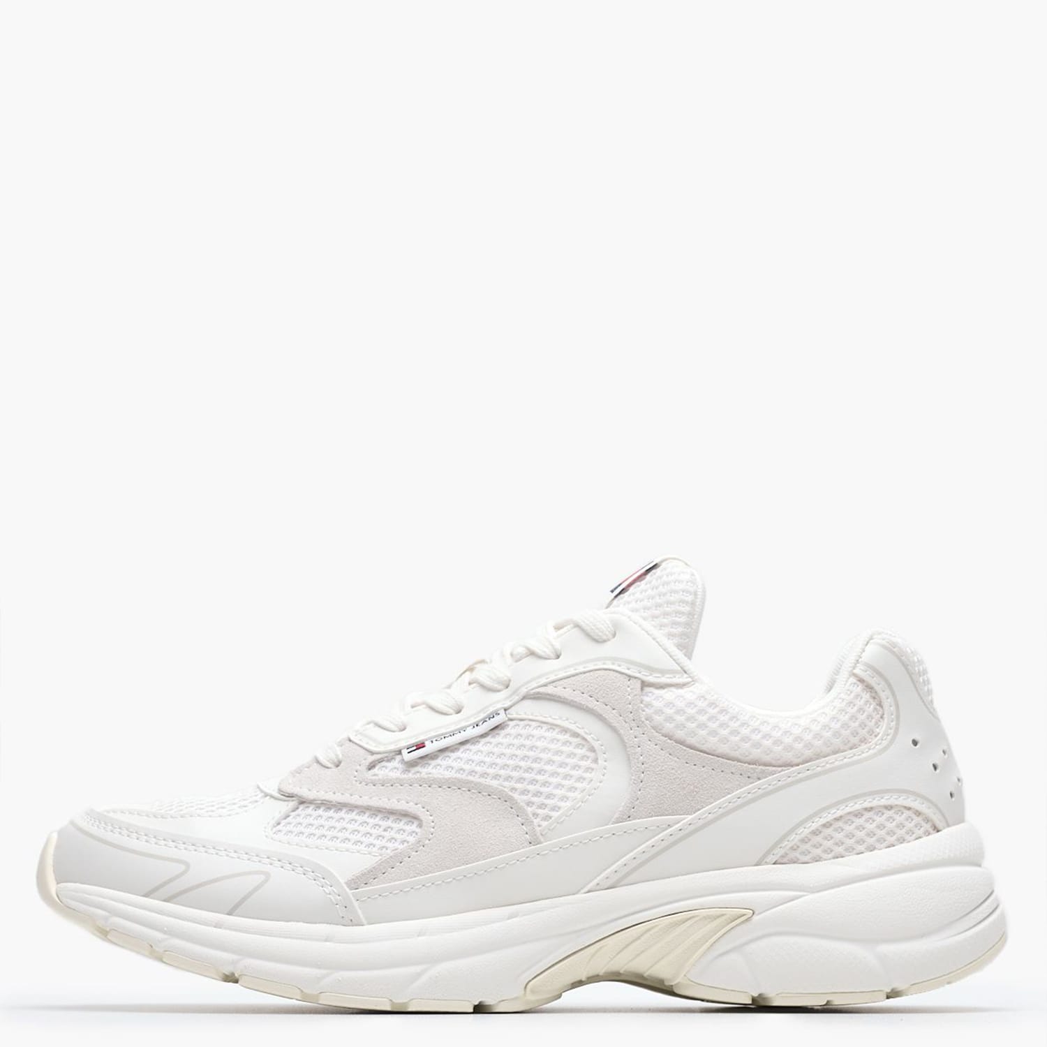 Ανδρικά Παπούτσια Casual Coney.Mn Άσπρο ECOleather-Ύφασμα Tommy Hilfiger