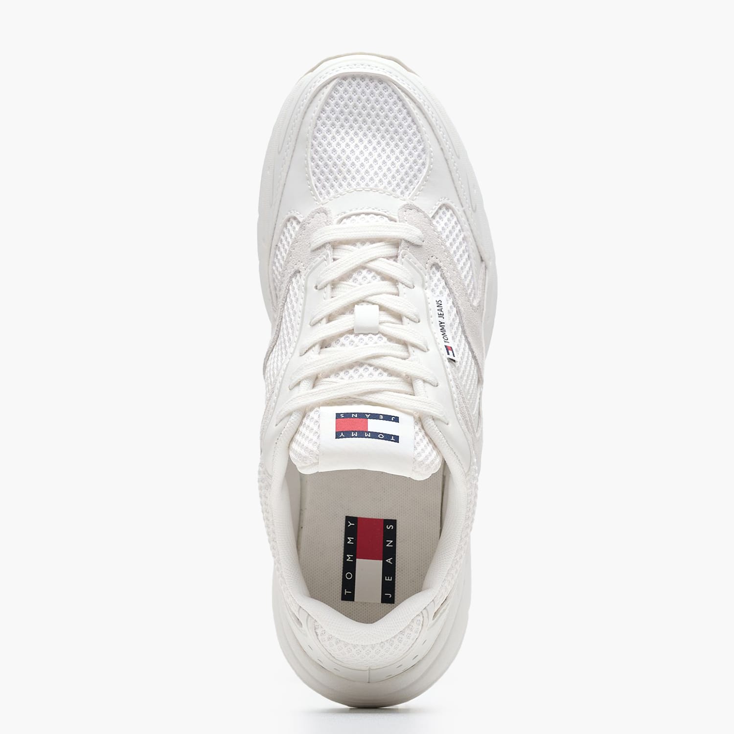 Ανδρικά Παπούτσια Casual Coney.Mn Άσπρο ECOleather-Ύφασμα Tommy Hilfiger