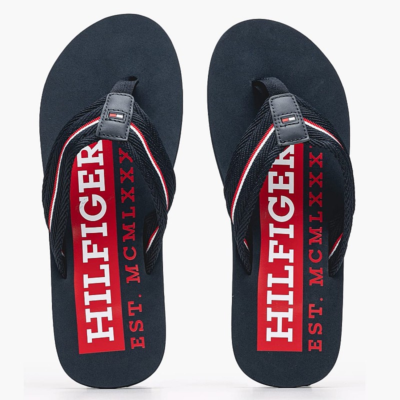 Ανδρικές Σαγιονάρες & Πέδιλα Corp.Sandal Μπλε 'Υφασμα Tommy Hilfiger