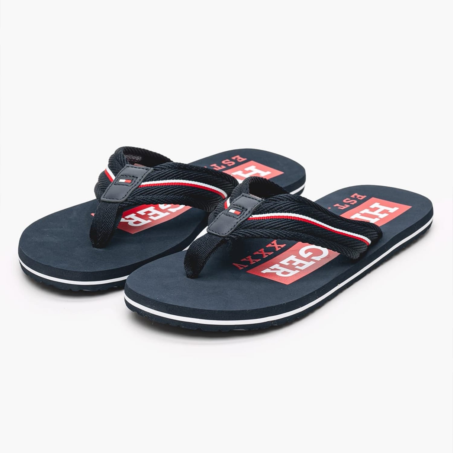 Ανδρικές Σαγιονάρες & Πέδιλα Corp.Sandal Μπλε 'Υφασμα Tommy Hilfiger Ανδρικές Σαγιονάρες & Πέδιλα Corp.Sandal Μπλε 'Υφασμα Tommy Hilfiger