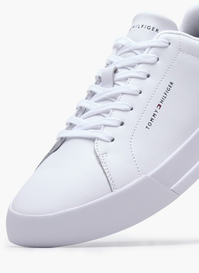 Ανδρικά Παπούτσια Casual Eaton.Street Άσπρο ECOleather Pepe Jeans