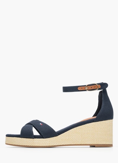 Γυναικείες Πλατφόρμες Χαμηλές 22305 Χρυσό ECOleather Tamaris