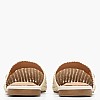 Women Mules Crochet.Mule Beige ECOleather Tommy Hilfiger Women Mules Crochet.Mule Beige ECOleather Tommy Hilfiger