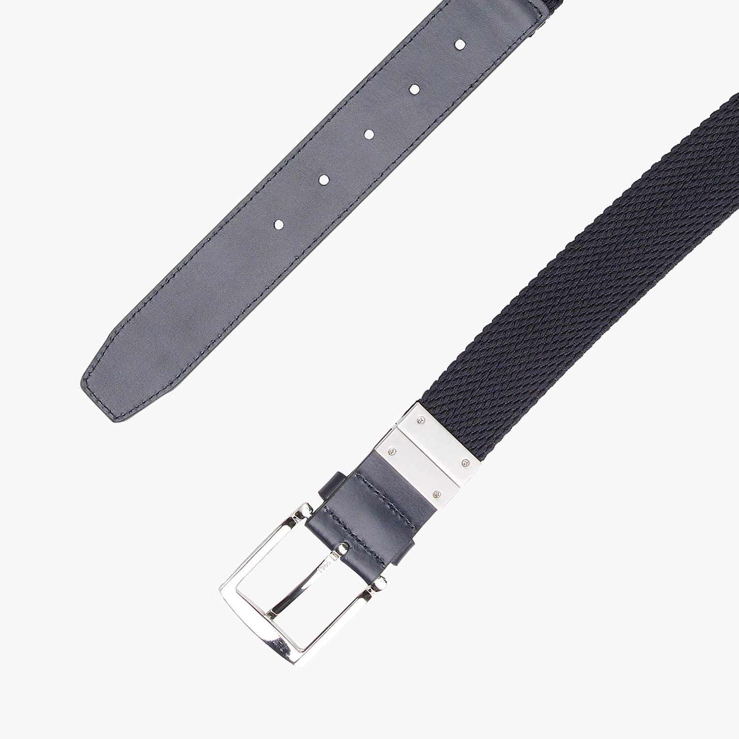 Ανδρικές Ζώνες Denton.Elastic Μπλε Δέρμα-Ύφασμα Tommy Hilfiger Ανδρικές Ζώνες Denton.Elastic Μπλε Δέρμα-Ύφασμα Tommy Hilfiger
