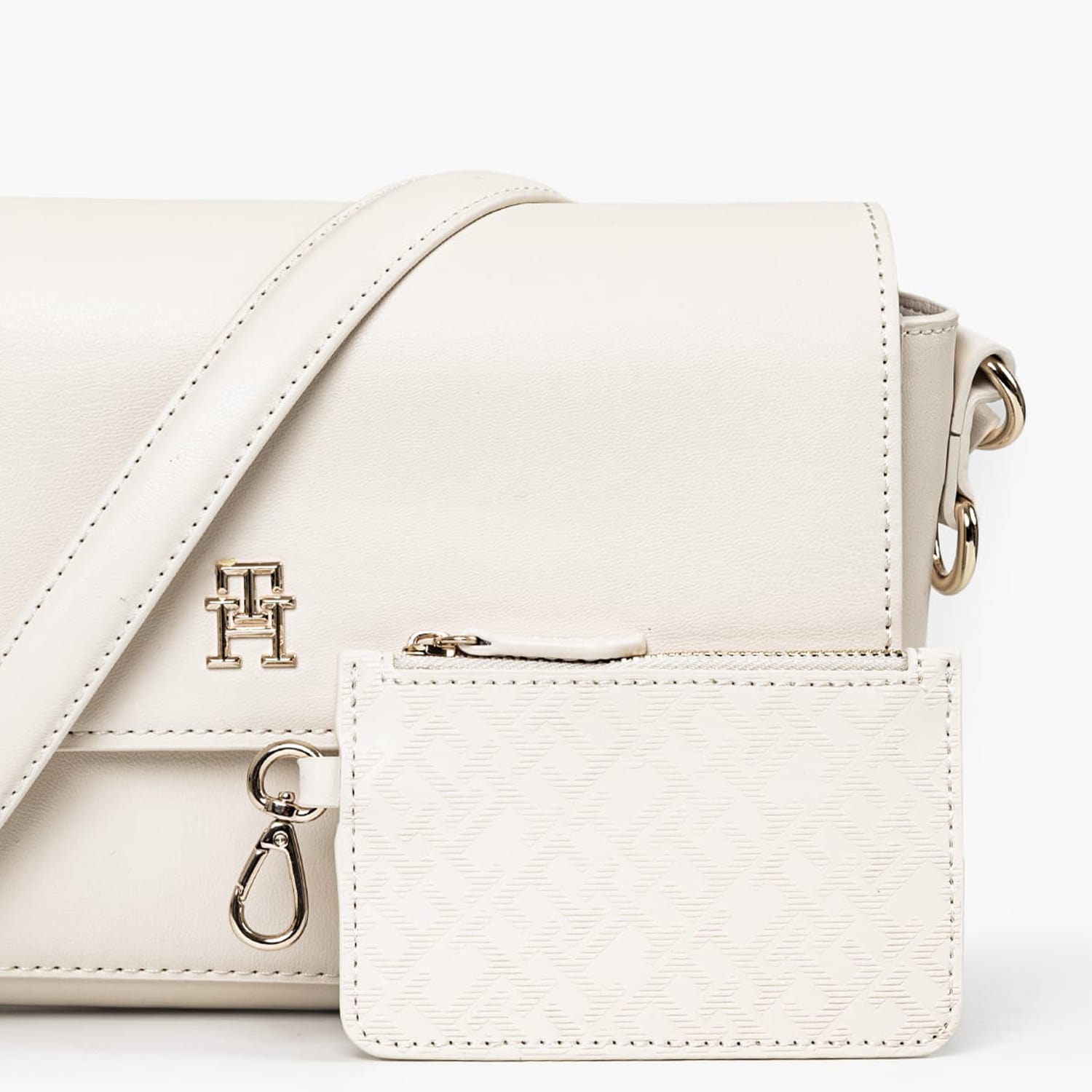 Women Bags Distinct.Conv Beige ECOleather Tommy Hilfiger Women Bags Distinct.Conv Beige ECOleather Tommy Hilfiger