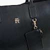 Γυναικείες Τσάντες Distinct.Tote Μαύρο ECOleather Tommy Hilfiger Γυναικείες Τσάντες Distinct.Tote Μαύρο ECOleather Tommy Hilfiger