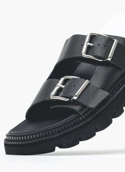Γυναικείες Πλατφόρμες Χαμηλές D.Meliconia Χρυσό ECOleather Geox