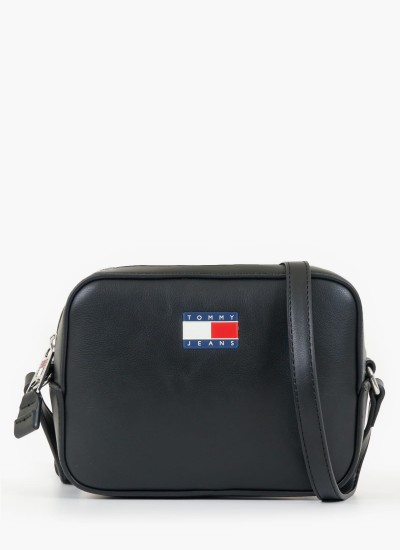 Ανδρικές Τσάντες Mission.Reporter Μαύρο Νάυλον Tommy Hilfiger