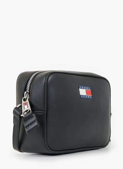 Ανδρικές Τσάντες Mission.Reporter Μαύρο Νάυλον Tommy Hilfiger