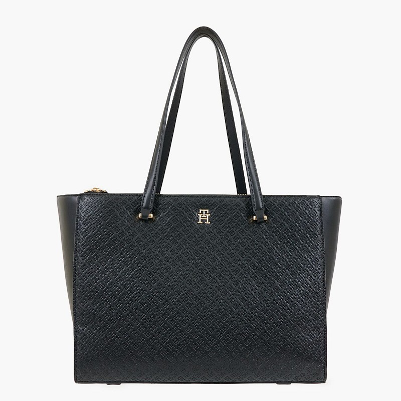 Γυναικείες Τσάντες Eternity.Tote Μαύρο ECOleather Tommy Hilfiger