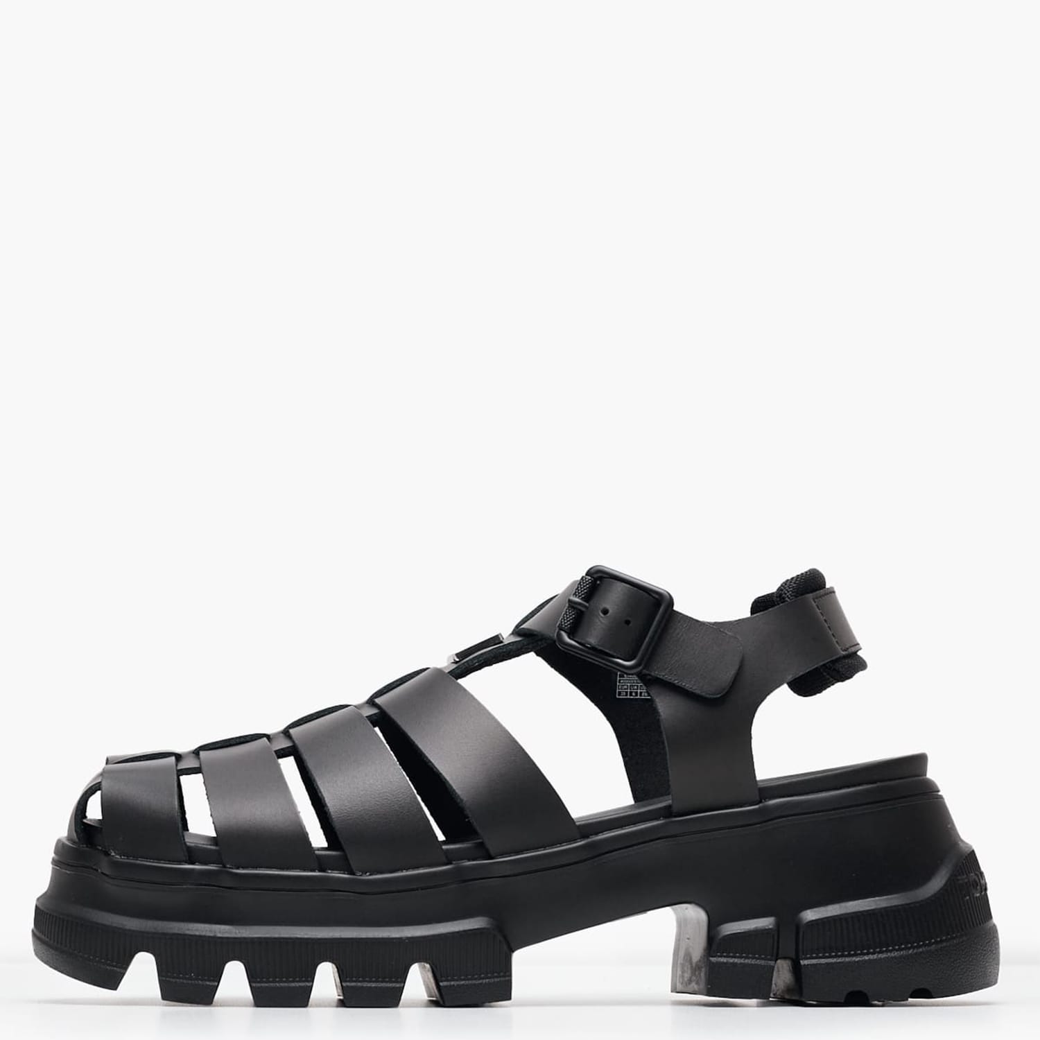 Γυναικεία Πέδιλα F.Sandal Μαύρο Δέρμα Tommy Hilfiger