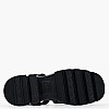 Γυναικεία Πέδιλα F.Sandal Μαύρο Δέρμα Tommy Hilfiger Γυναικεία Πέδιλα F.Sandal Μαύρο Δέρμα Tommy Hilfiger