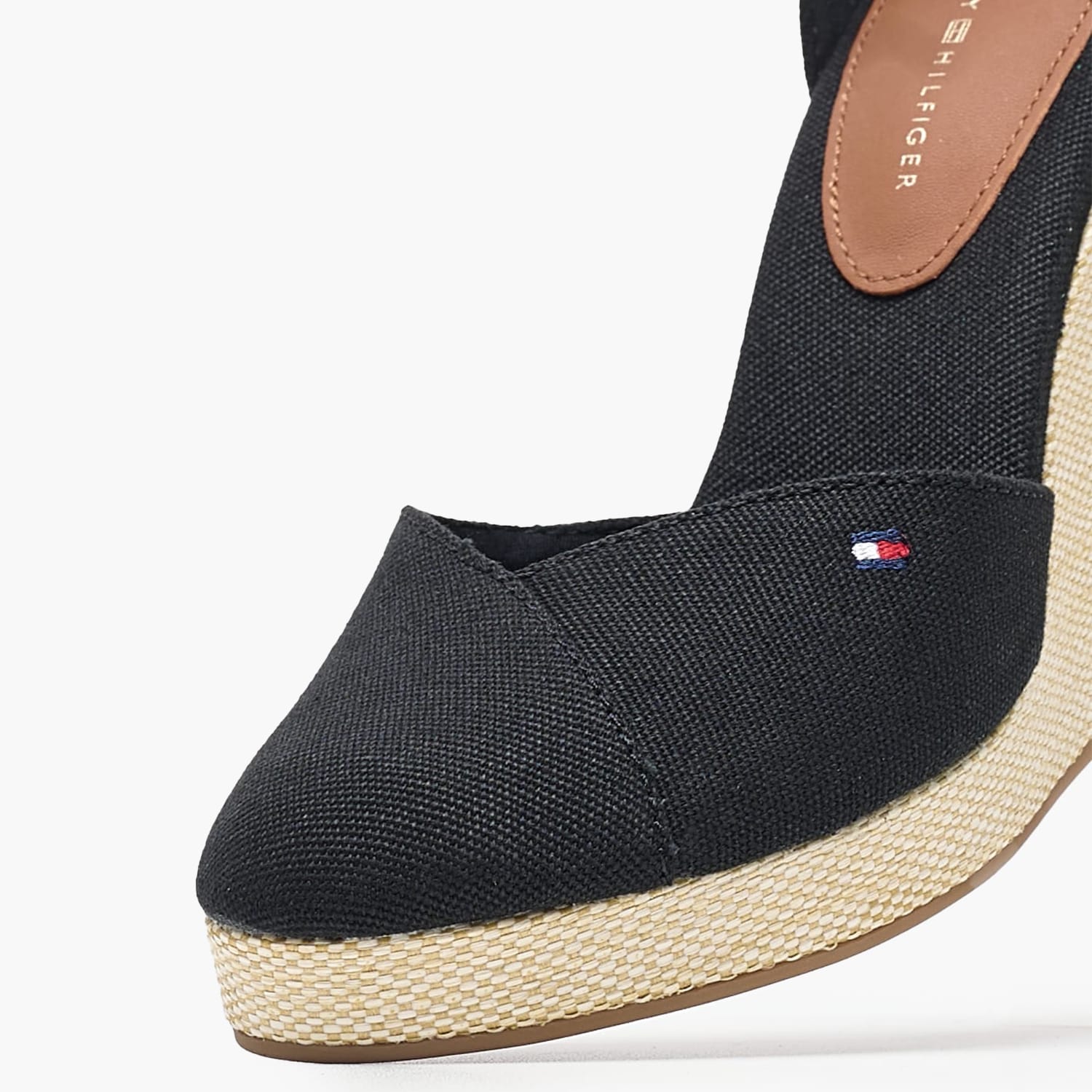 Γυναικείες Εσπαντρίγιες Flag.High.Esp Μαύρο Ύφασμα Tommy Hilfiger
