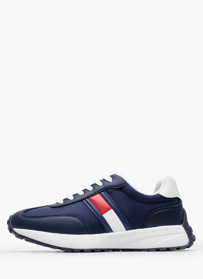 Παιδικά Παπούτσια Casual Uni.Flag Μπλε ECOleather Tommy Hilfiger