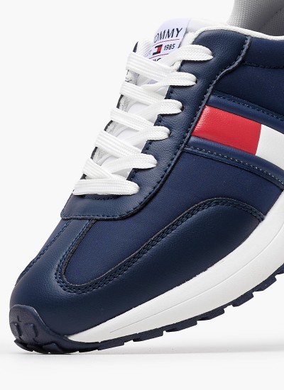 Παιδικά Παπούτσια Casual Uni.Flag Μπλε ECOleather Tommy Hilfiger