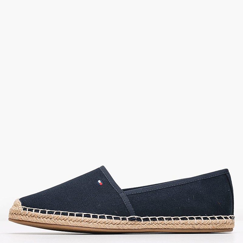 Γυναικείες Εσπαντρίγιες Flg.Canvas Μπλε Ύφασμα Tommy Hilfiger