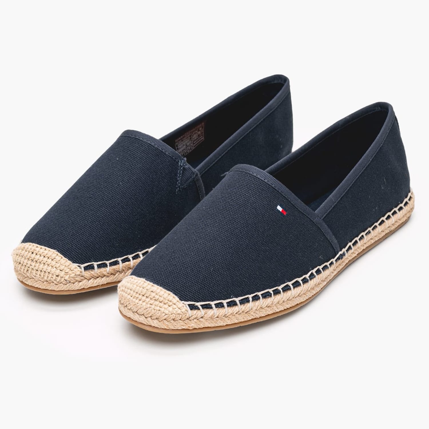 Γυναικείες Εσπαντρίγιες Flg.Canvas Μπλε Ύφασμα Tommy Hilfiger Γυναικείες Εσπαντρίγιες Flg.Canvas Μπλε Ύφασμα Tommy Hilfiger