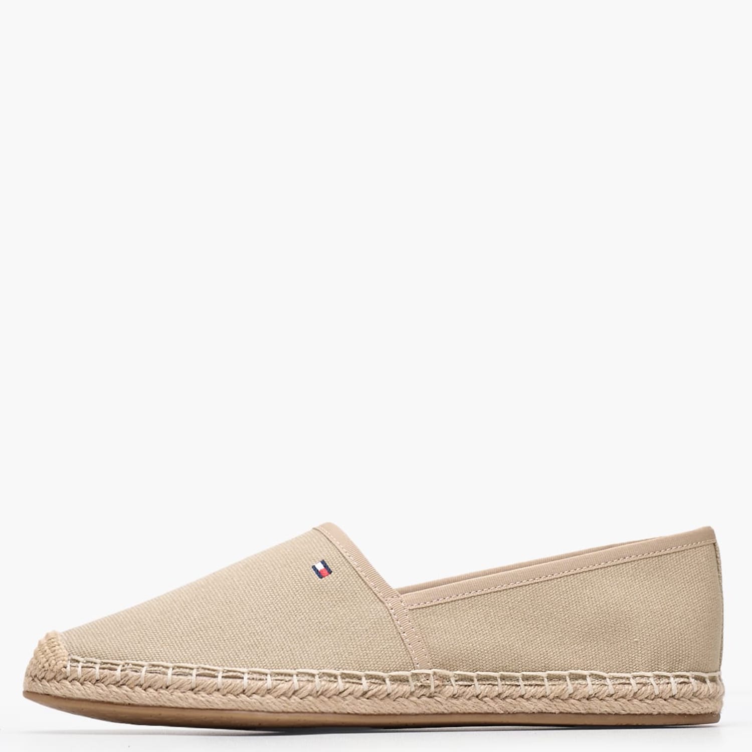 Γυναικείες Εσπαντρίγιες Flg.Canvas Μπεζ Ύφασμα Tommy Hilfiger