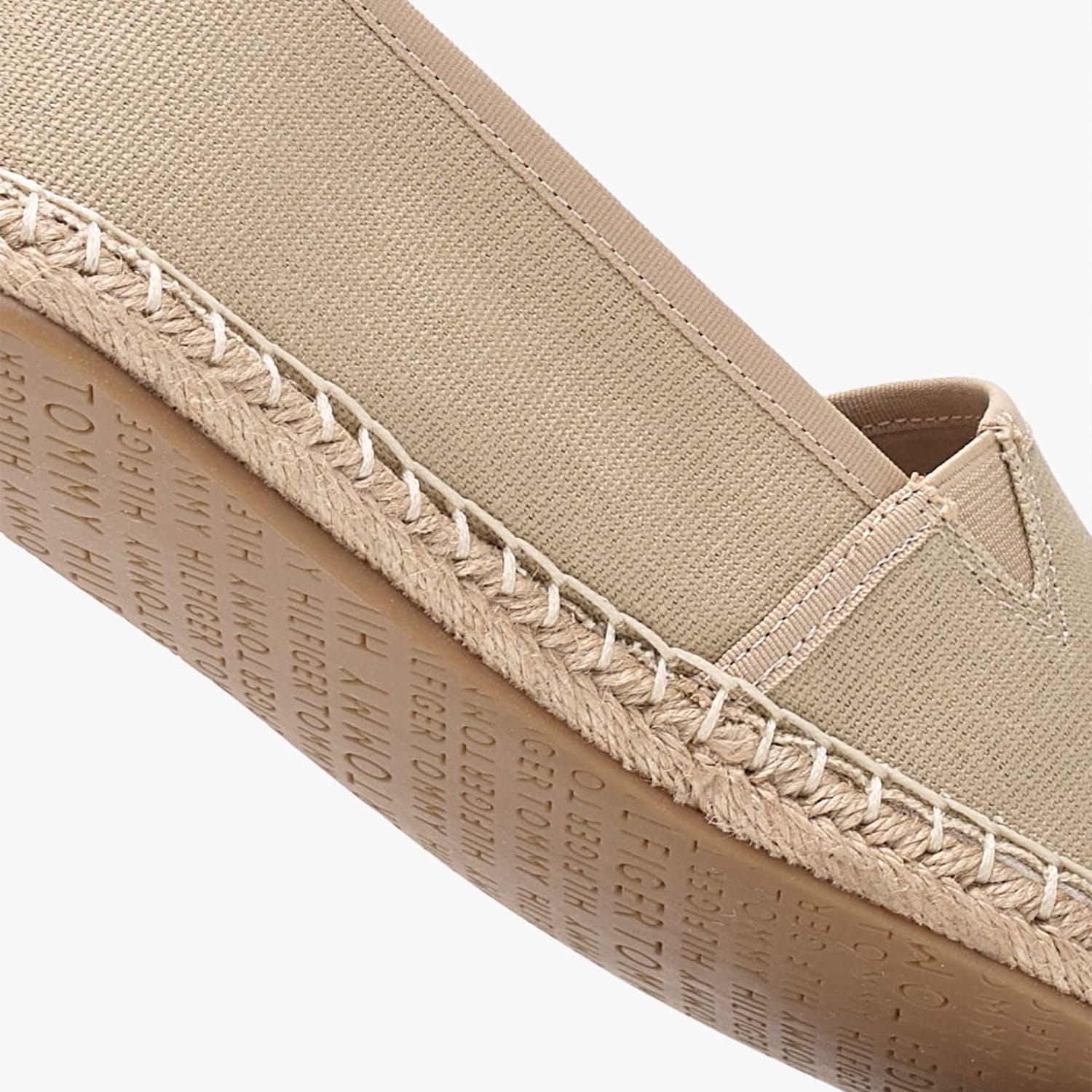 Γυναικείες Εσπαντρίγιες Flg.Canvas Μπεζ Ύφασμα Tommy Hilfiger Γυναικείες Εσπαντρίγιες Flg.Canvas Μπεζ Ύφασμα Tommy Hilfiger