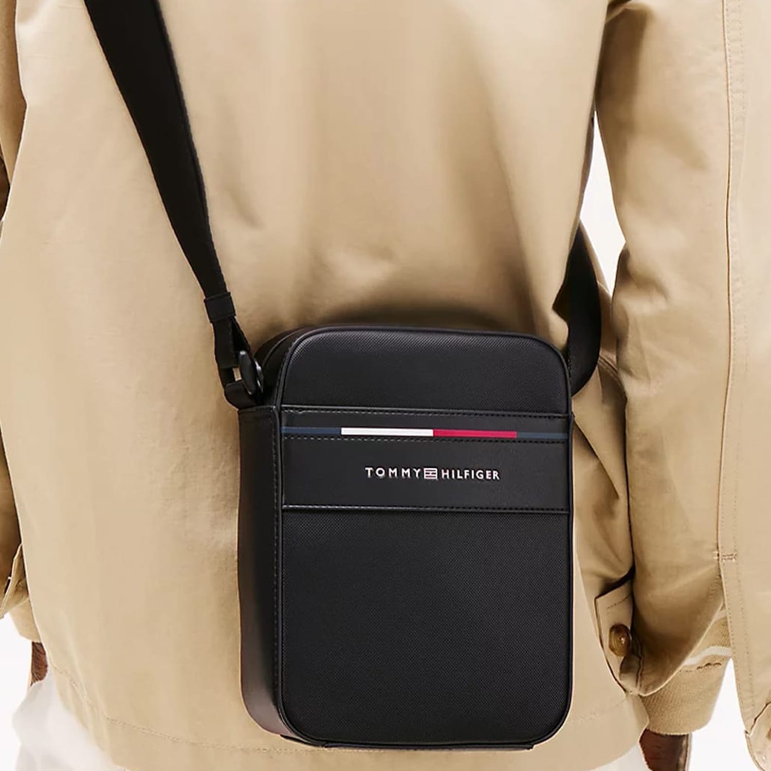 Ανδρικές Τσάντες Foundation.Mini Μαύρο ECOleather Tommy Hilfiger