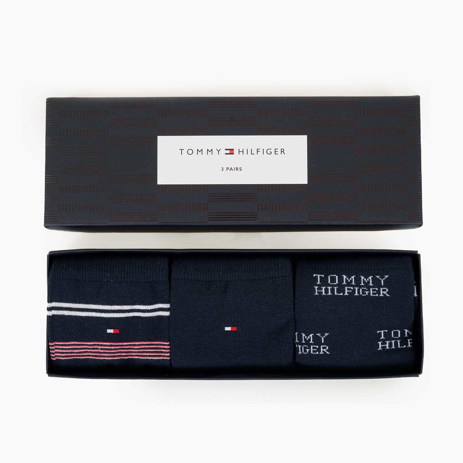 Ανδρικές Κάλτσες Giftbox.3p Μπλε Βαμβάκι Tommy Hilfiger