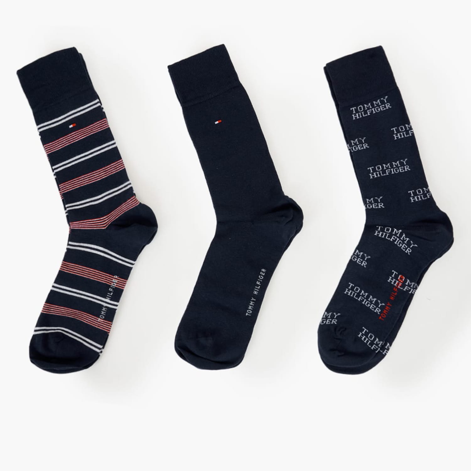 Ανδρικές Κάλτσες Giftbox.3p Μπλε Βαμβάκι Tommy Hilfiger
