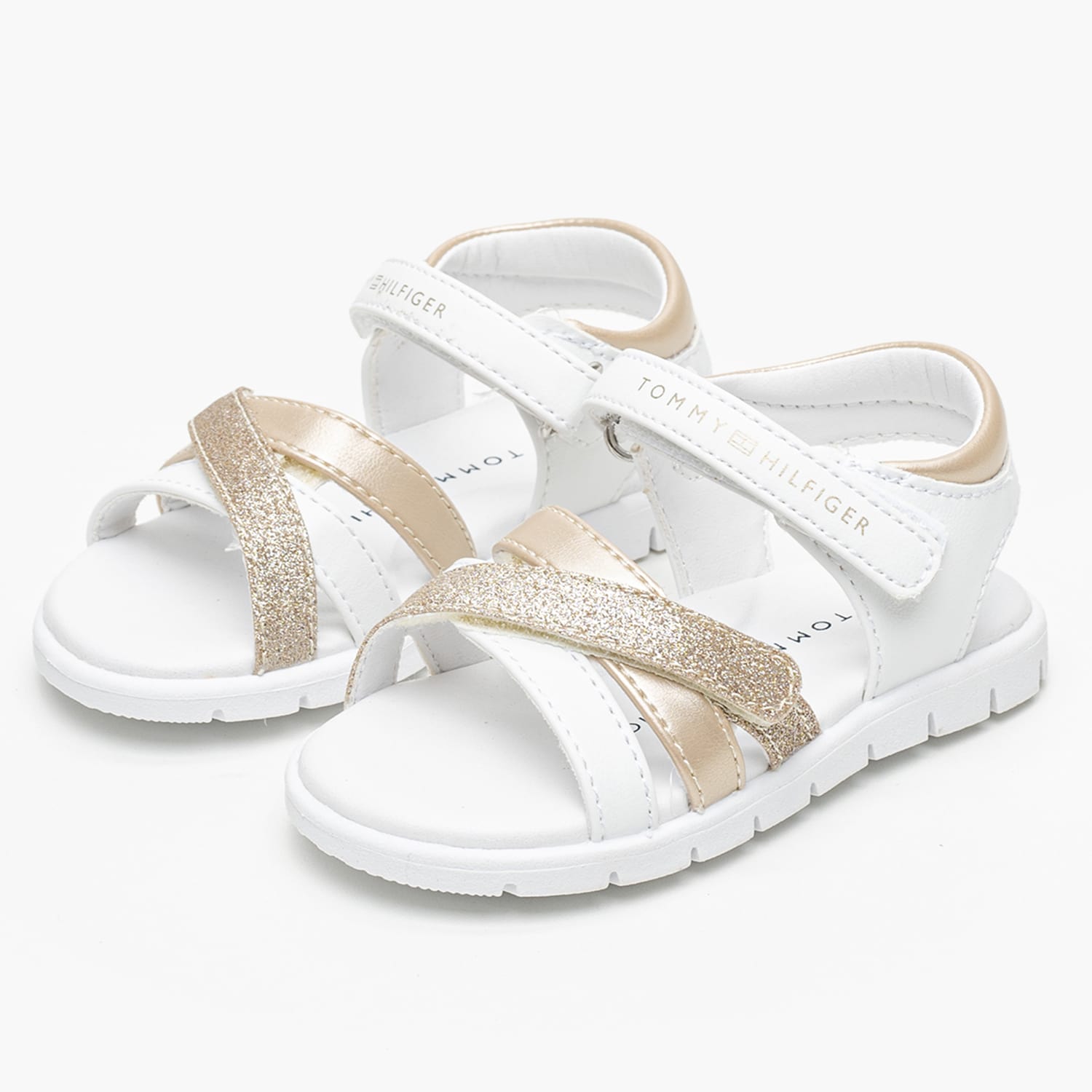 Kids Flip Flops & Sandals Gld.Sandal Gold ECOleather Tommy Hilfiger Kids Flip Flops & Sandals Gld.Sandal Gold ECOleather Tommy Hilfiger