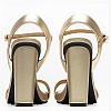 Women Sandals Golden.Heel Gold Leather Tommy Hilfiger Women Sandals Golden.Heel Gold Leather Tommy Hilfiger