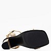 Women Sandals Golden.Heel Gold Leather Tommy Hilfiger Women Sandals Golden.Heel Gold Leather Tommy Hilfiger