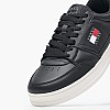 Ανδρικά Παπούτσια Casual Greenwich.Ess Μαύρο Δέρμα Tommy Hilfiger Ανδρικά Παπούτσια Casual Greenwich.Ess Μαύρο Δέρμα Tommy Hilfiger