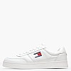 Ανδρικά Παπούτσια Casual Greenwich.Ess Άσπρο Δέρμα Tommy Hilfiger Ανδρικά Παπούτσια Casual Greenwich.Ess Άσπρο Δέρμα Tommy Hilfiger