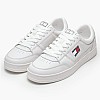 Ανδρικά Παπούτσια Casual Greenwich.Ess Άσπρο Δέρμα Tommy Hilfiger Ανδρικά Παπούτσια Casual Greenwich.Ess Άσπρο Δέρμα Tommy Hilfiger