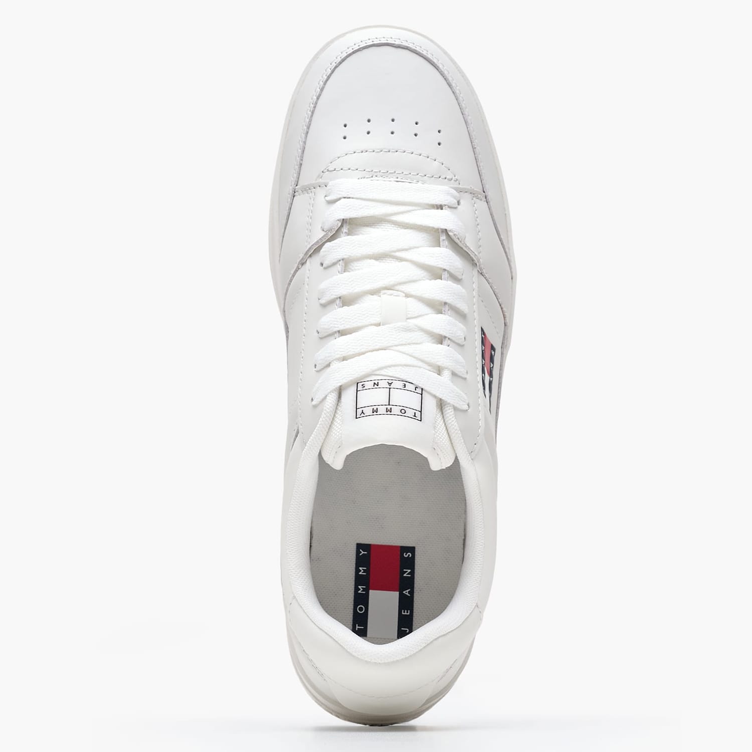 Ανδρικά Παπούτσια Casual Greenwich.Ess Άσπρο Δέρμα Tommy Hilfiger Ανδρικά Παπούτσια Casual Greenwich.Ess Άσπρο Δέρμα Tommy Hilfiger