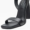 Women Sandals Heel.Sandal Black Leather Tommy Hilfiger Women Sandals Heel.Sandal Black Leather Tommy Hilfiger