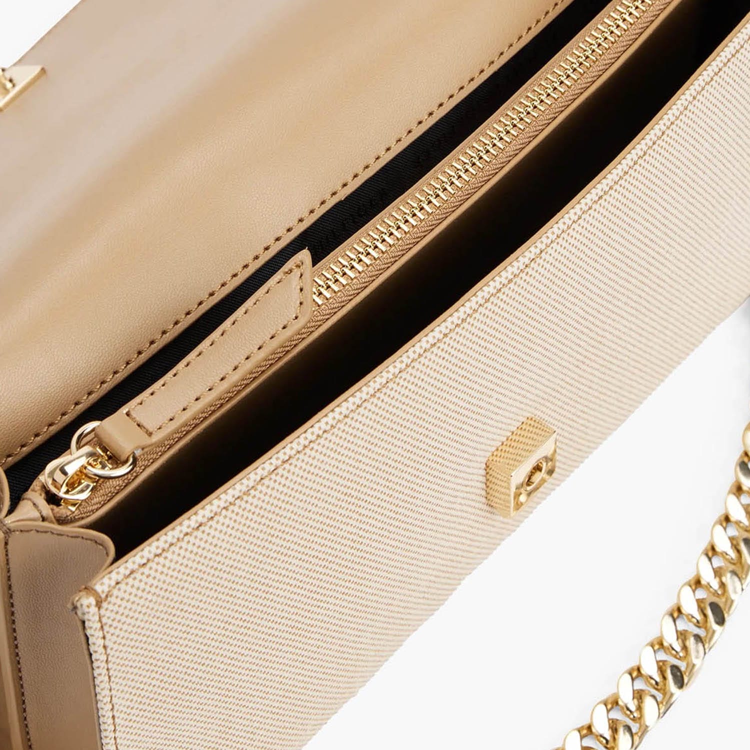 Women Bags Heritage.Canvas Beige Fabric Tommy Hilfiger Women Bags Heritage.Canvas Beige Fabric Tommy Hilfiger