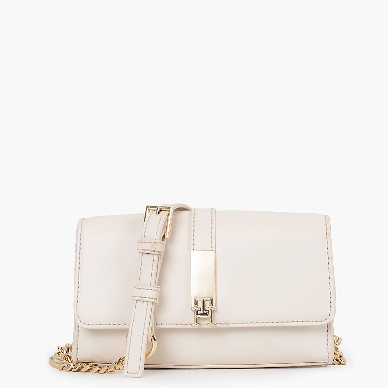 Women Bags Heritage.Cross Beige ECOleather Tommy Hilfiger