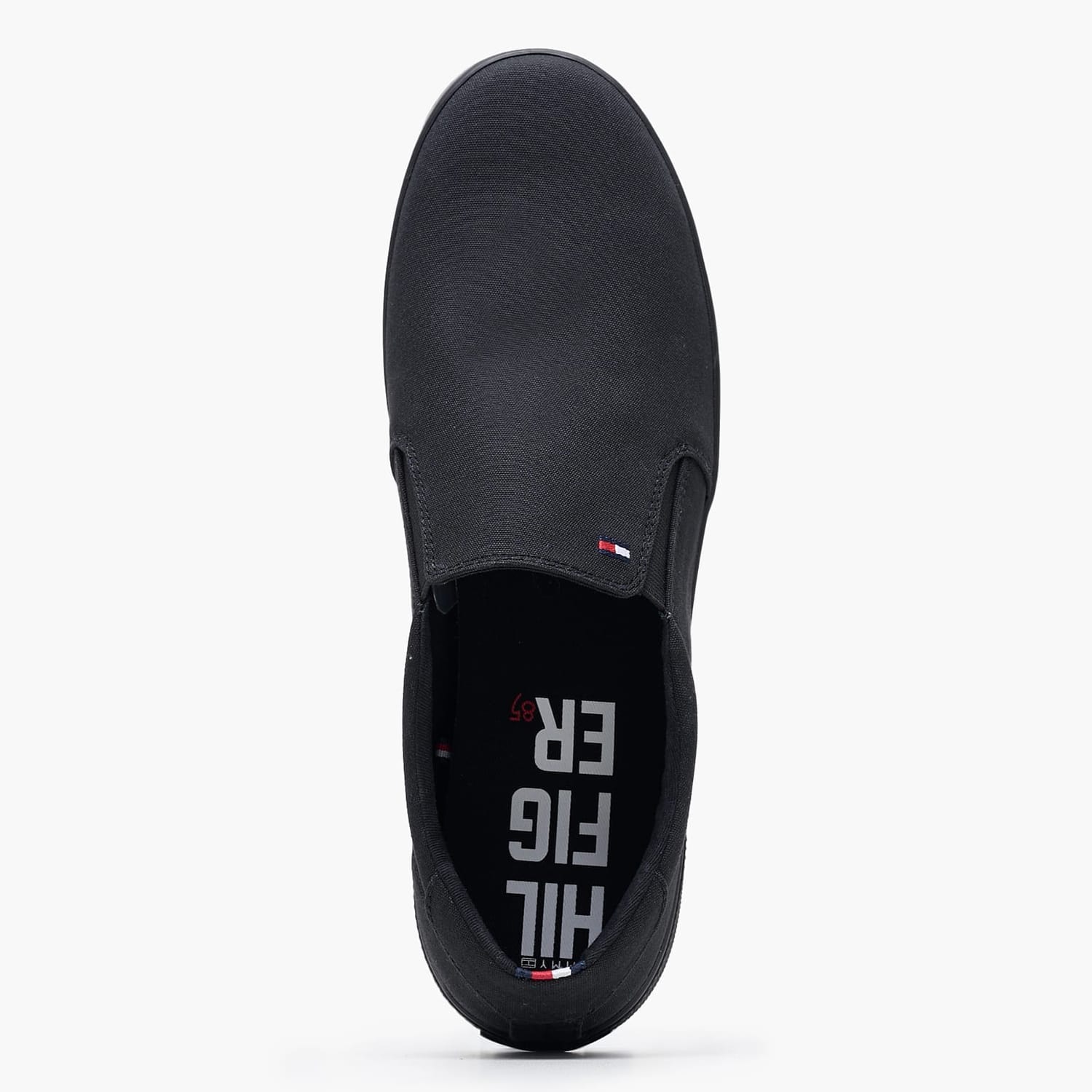 Men Casual Shoes Iconic.Slip.On Black Fabric Tommy Hilfiger Men Casual Shoes Iconic.Slip.On Black Fabric Tommy Hilfiger