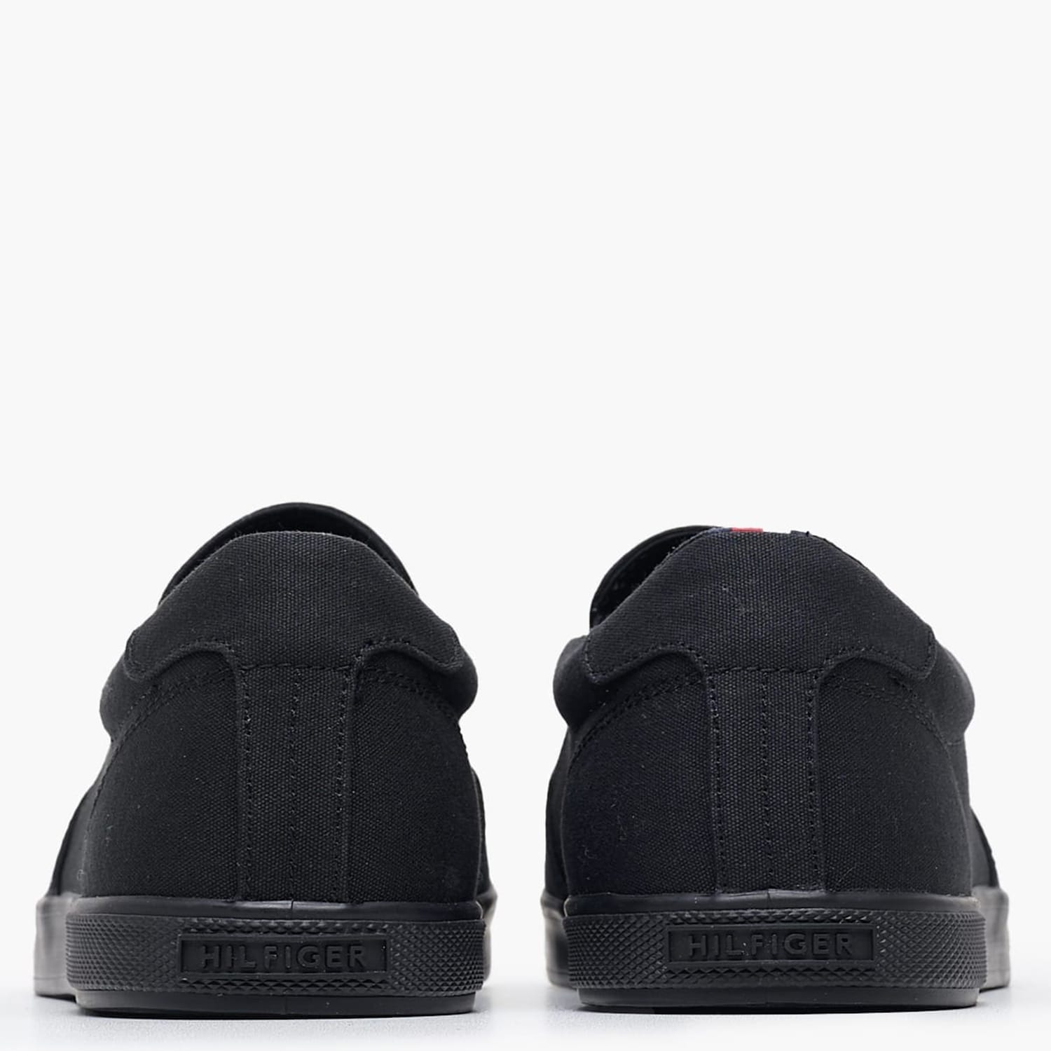 Men Casual Shoes Iconic.Slip.On Black Fabric Tommy Hilfiger Men Casual Shoes Iconic.Slip.On Black Fabric Tommy Hilfiger