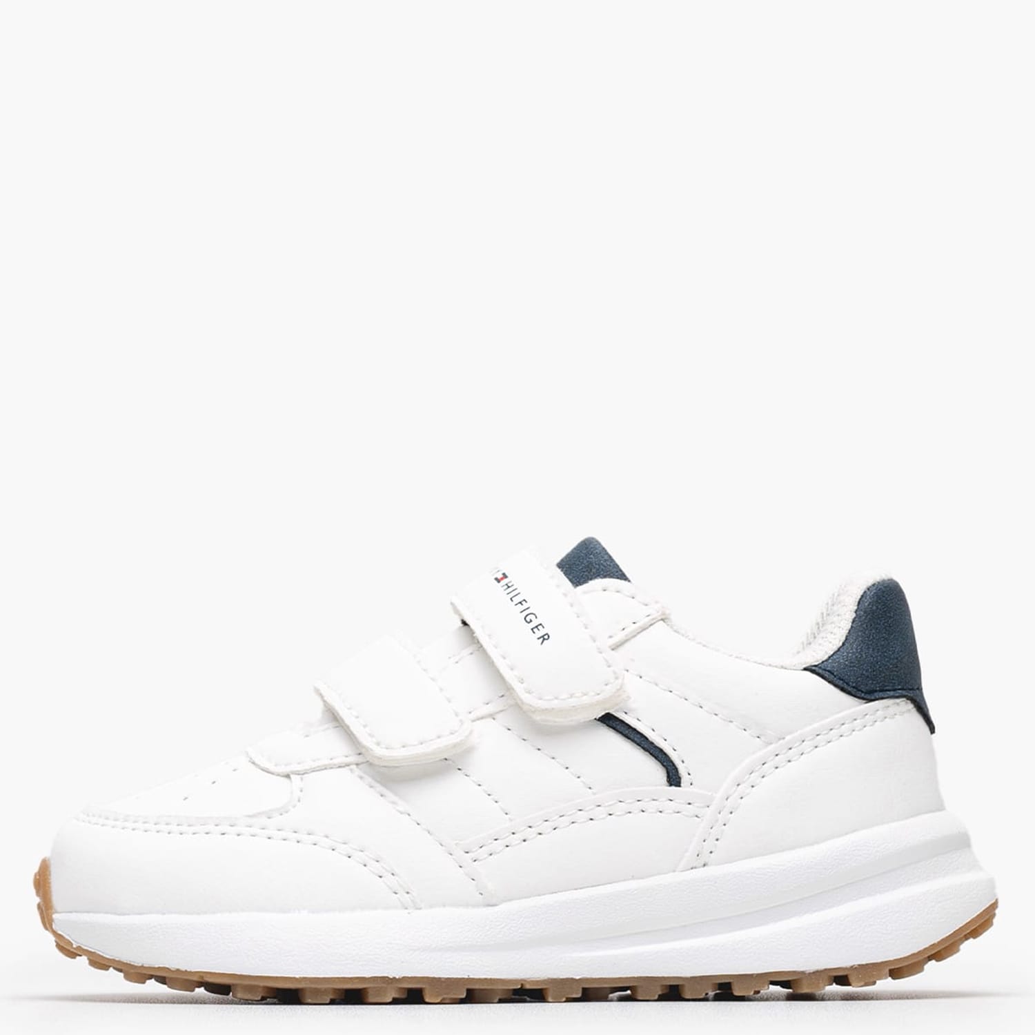 Παιδικά Παπούτσια Casual L.Velcro Άσπρο ECOleather Tommy Hilfiger