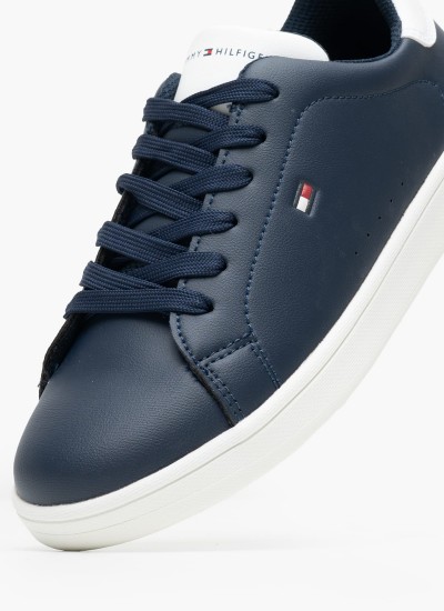 Παιδικά Παπούτσια Casual 574 Μαύρο ECOleather New Balance