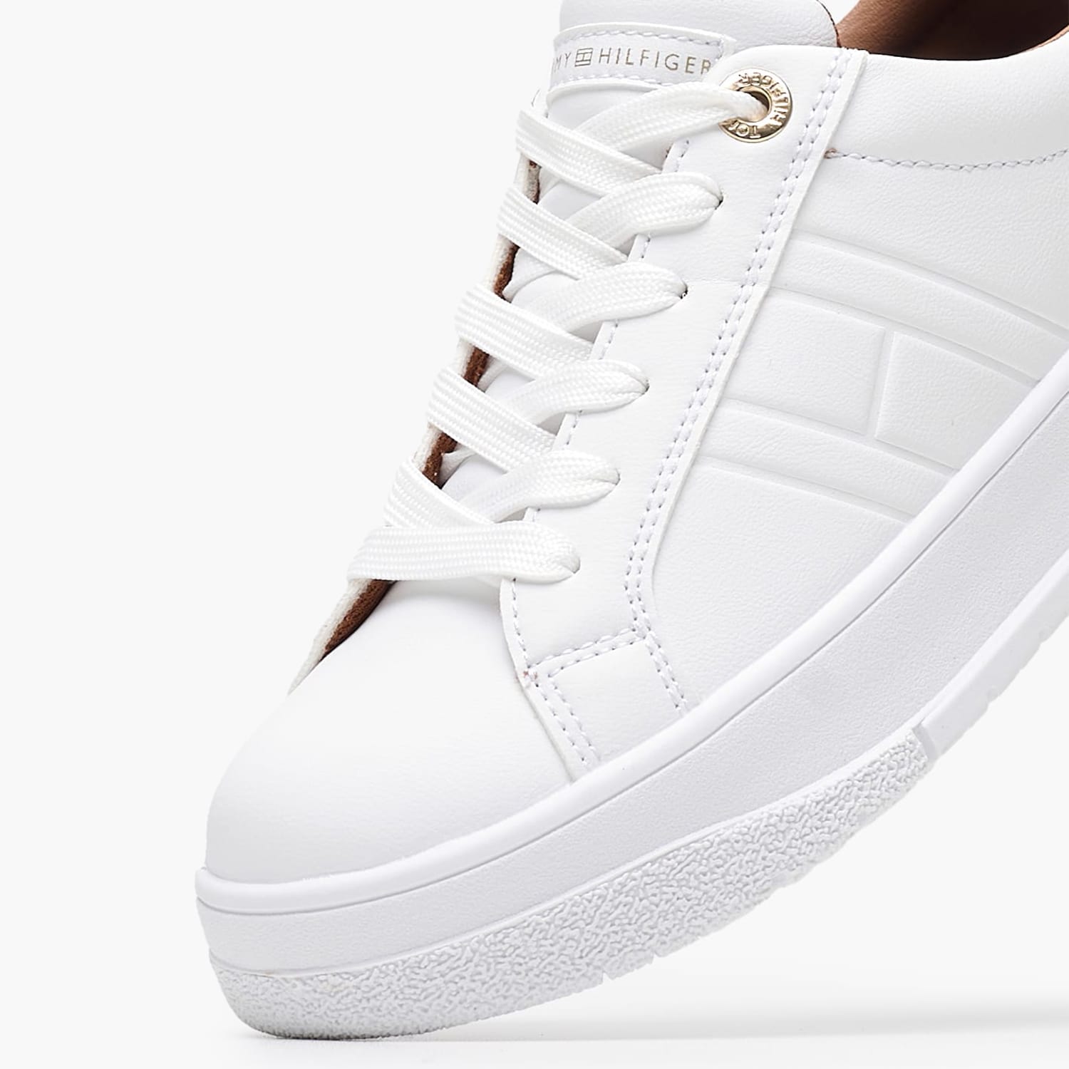 Παιδικά Παπούτσια Casual Lcup.Sneaker Άσπρο ECOleather Tommy Hilfiger