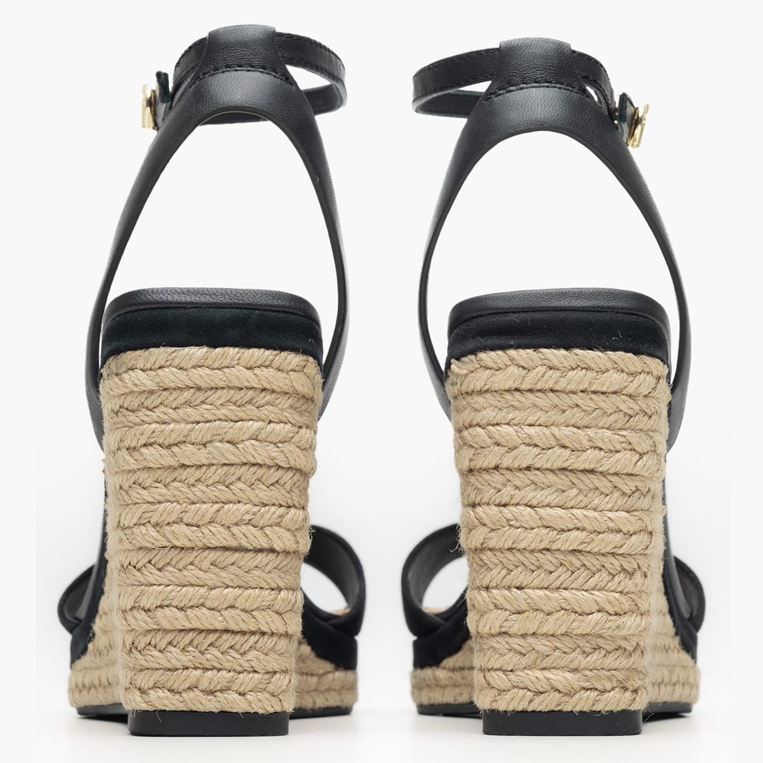 Γυναικείες Πλατφόρμες Ψηλές Leather.Wedge Μαύρο Δέρμα Καστόρι Tommy Hilfiger Γυναικείες Πλατφόρμες Ψηλές Leather.Wedge Μαύρο Δέρμα Καστόρι Tommy Hilfiger