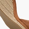 Γυναικείες Πλατφόρμες Ψηλές Leather.Wedge Ταμπά Δέρμα Καστόρι Tommy Hilfiger Γυναικείες Πλατφόρμες Ψηλές Leather.Wedge Ταμπά Δέρμα Καστόρι Tommy Hilfiger