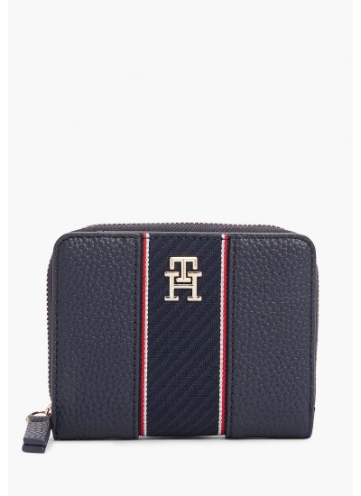 Γυναικεία Πορτοφόλια Distinct.Za Μπλε ECOleather Tommy Hilfiger