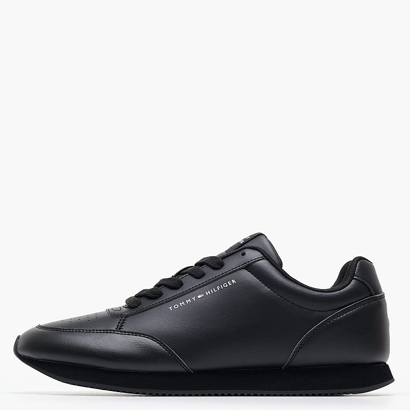 Ανδρικά Παπούτσια Casual Lo.Runner Μαύρο ECOleather Tommy Hilfiger