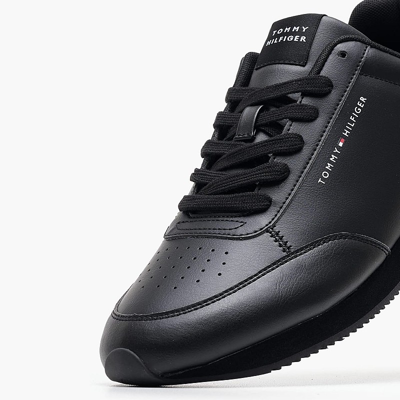 Ανδρικά Παπούτσια Casual Lo.Runner Μαύρο ECOleather Tommy Hilfiger