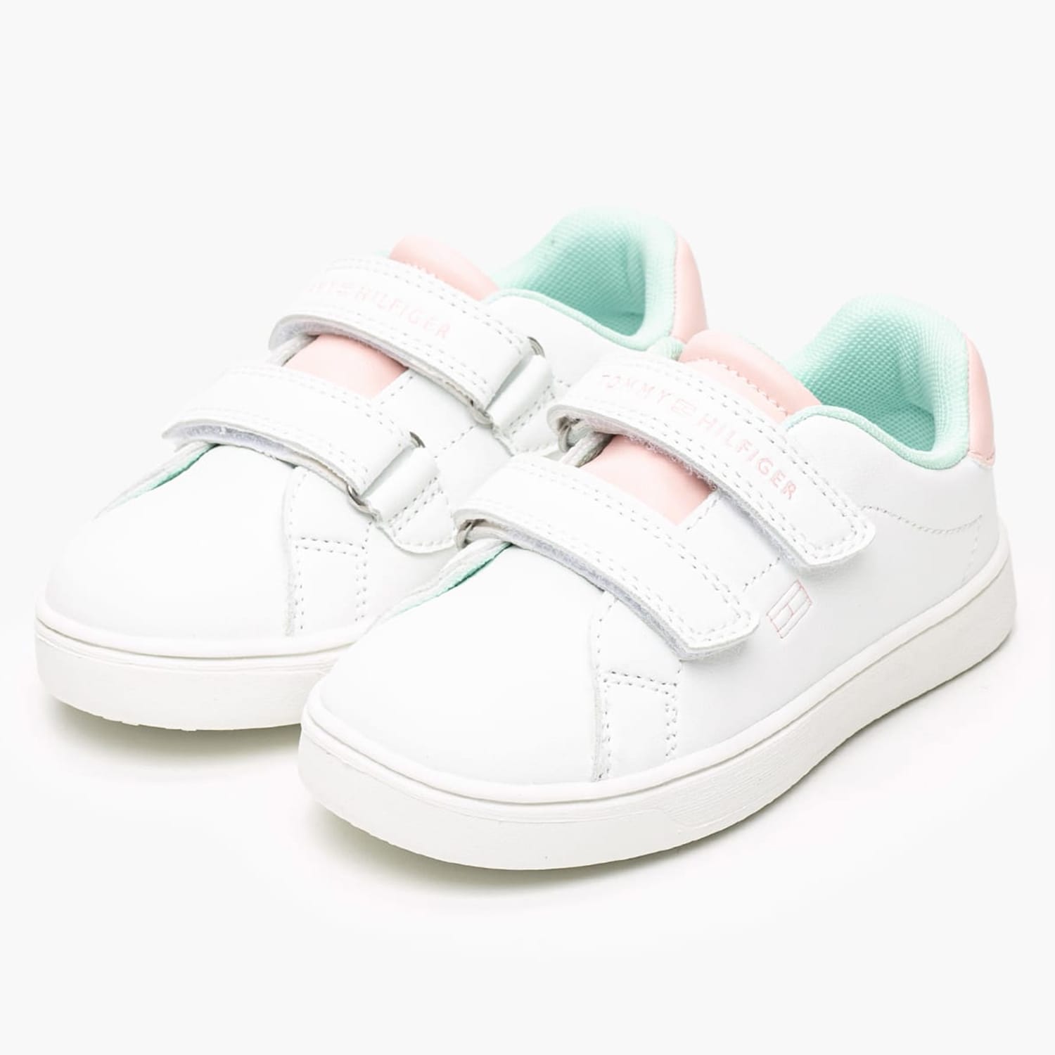 Παιδικά Παπούτσια Casual Low.Cut.Velcro Άσπρο ECOleather Tommy Hilfiger Παιδικά Παπούτσια Casual Low.Cut.Velcro Άσπρο ECOleather Tommy Hilfiger