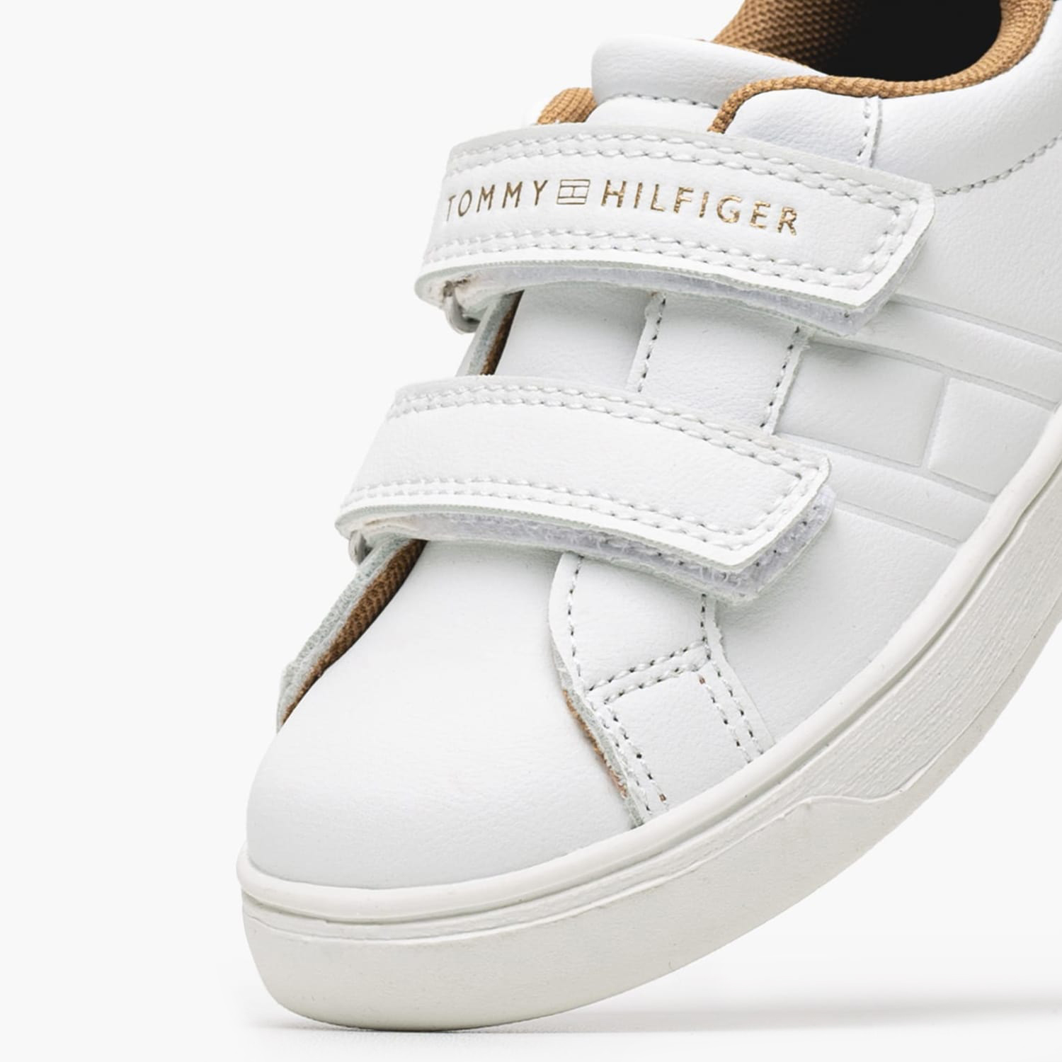 Παιδικά Παπούτσια Casual Lowcut.Sneaker Άσπρο ECOleather Tommy Hilfiger